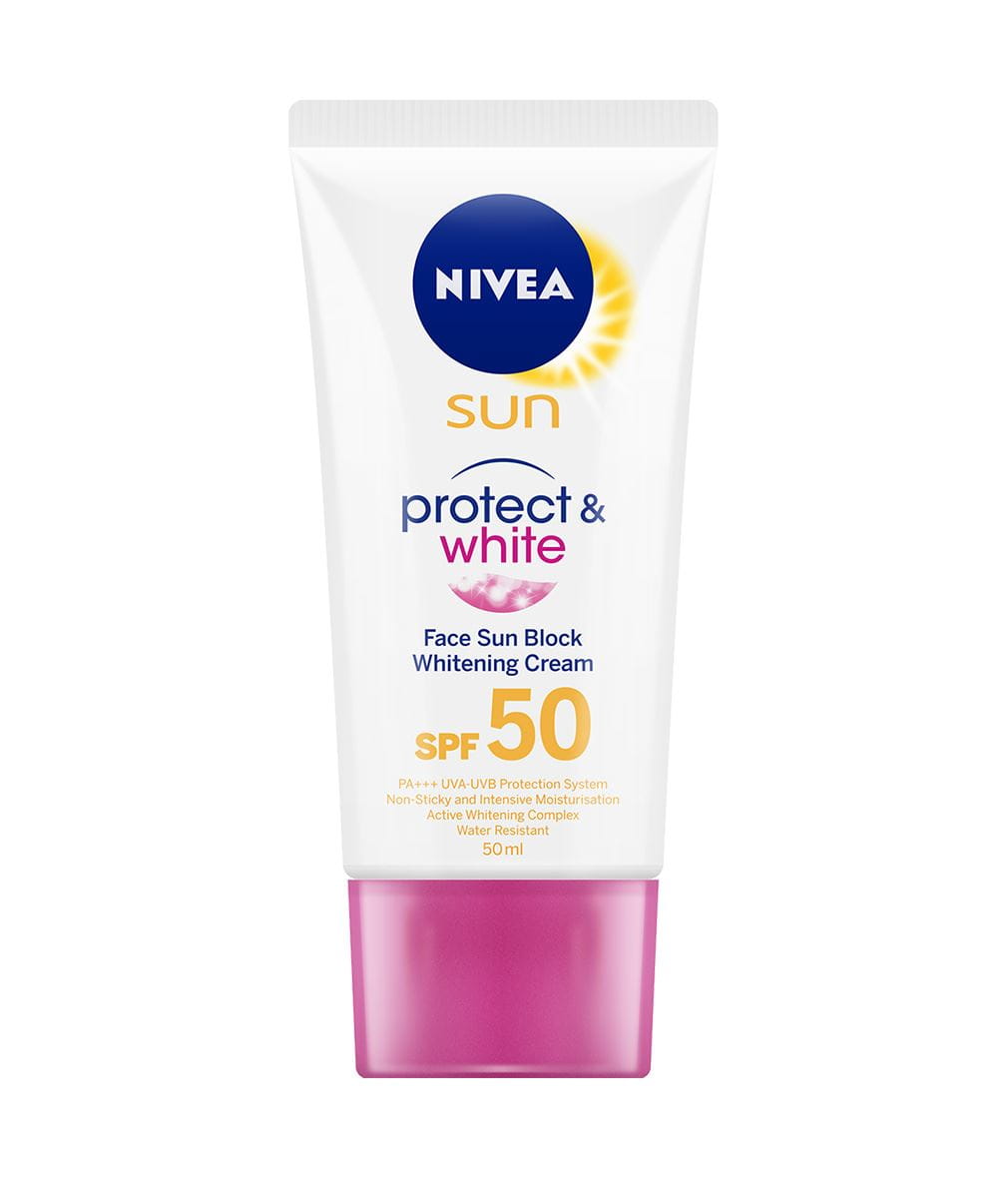 Nivea Sun Face Protect White Cream Spf50 50 Ml